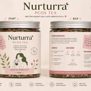 Nurturra PCOS Tea  Loose Leaf Herbal Blend, 100g
