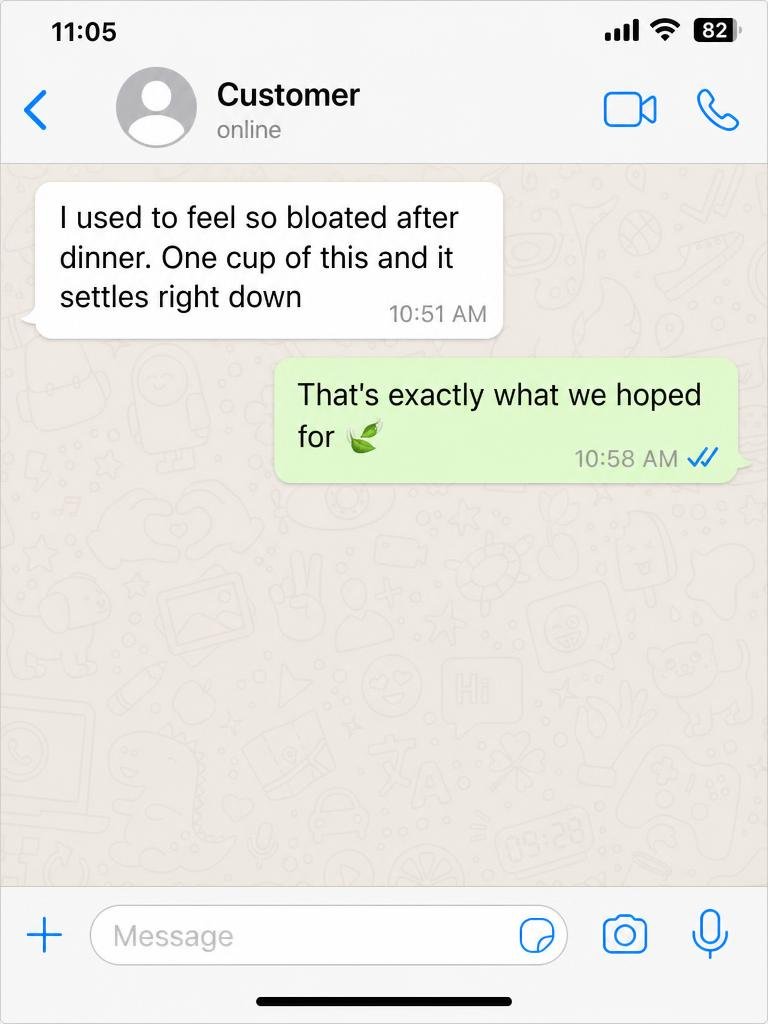 Customer review screenshot