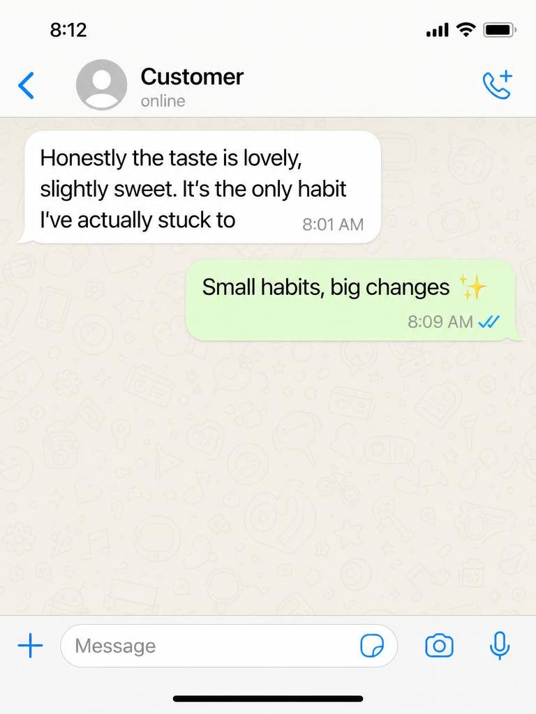 Customer review screenshot