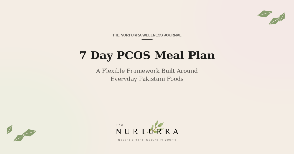7 DAYS PCOS DIET PLAN